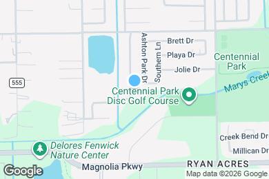 Map image of the property - 3121 Centennial Village Dr