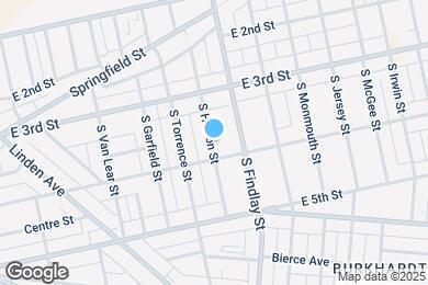 Map image of the property - 56 S Horton St