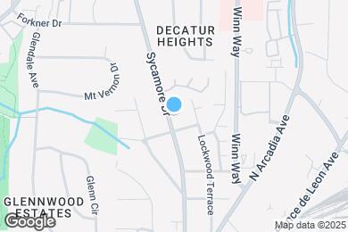 Map image of the property - 717 Sycamore Dr
