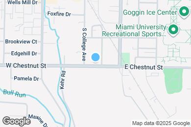 Map image of the property - 104 W Chestnut St