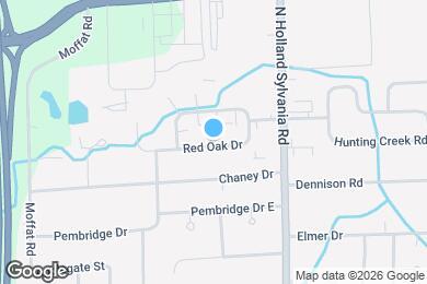 Map image of the property - 6008 Red Oak Dr