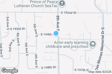 Map image of the property - 19401 8th Ave S