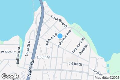Map image of the property - 8034 Wakefield Ave