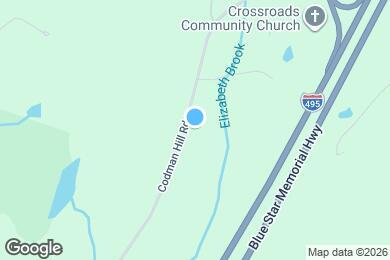 Map image of the property - 276 Codman Hill Rd