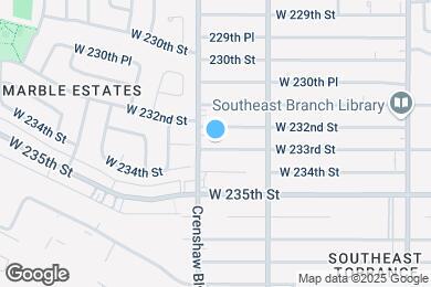 Map image of the property - 2455 W 233rd St