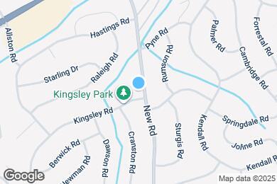 Map image of the property - 1 Kingsley Rd