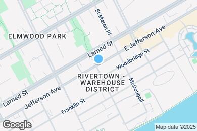 Map image of the property - 2900 E Jefferson Ave