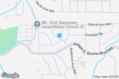 Map image of the property - 2001 Chicago Ave NW