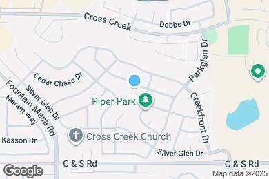 Map image of the property - 8332 Meadowcrest Dr