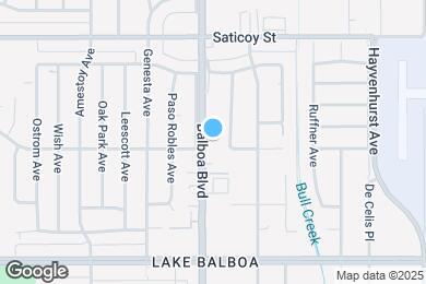 Map image of the property - 7412 Balboa Blvd