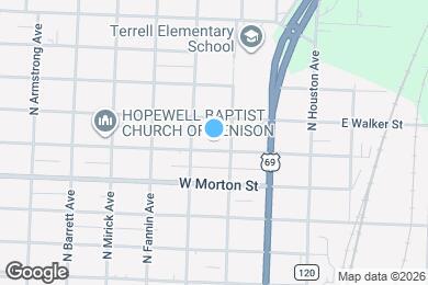 Map image of the property - 315 W Bond St