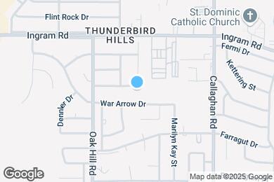 Map image of the property - 6118 Pow Wow Dr