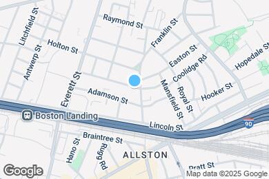 Map image of the property - 75 Aldie St