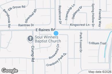 Map image of the property - 4183 Rosewind Cir