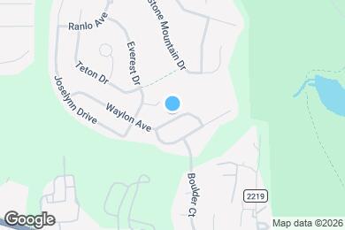 Map image of the property - 1521 Waylon Ave