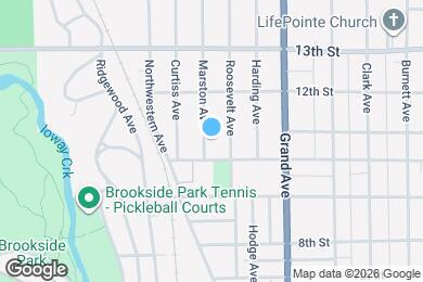 Map image of the property - 1014 Marston Ave