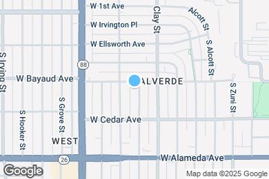 Map image of the property - 111 S Dale Ct
