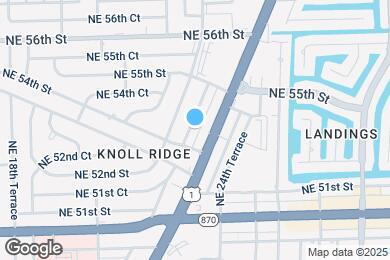 Map image of the property - 5414 NE 22nd Terrace