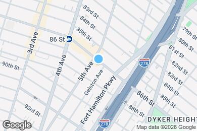 Map image of the property - 518 86th St