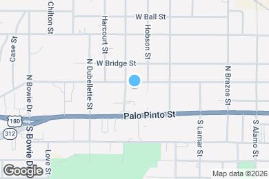 Map image of the property - 709 W Spring St