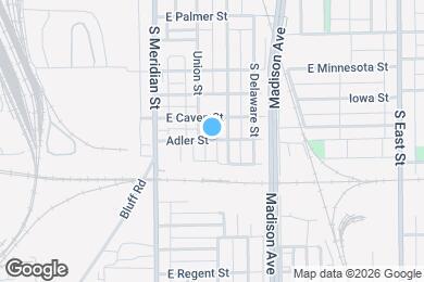 Map image of the property - 114 Adler St