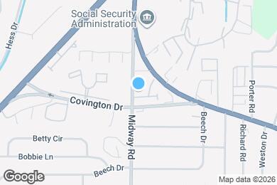 Map image of the property - 3581 Midway Rd