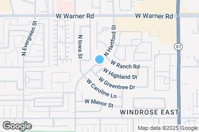 Map image of the property - 562 W Highland St