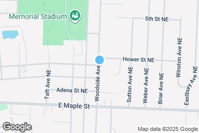 Map image of the property - 224 Woodside Ave NE