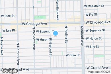 Map image of the property - 1738 W Huron St