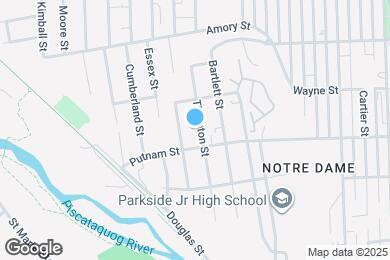 Map image of the property - 280 Thornton St