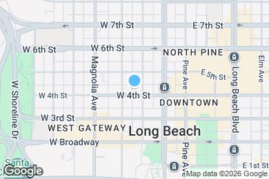 Map image of the property - 323 W 4th St