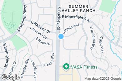 Map image of the property - 3993 S Pitkin Way