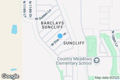 Map image of the property - 11313 W Diana Ave