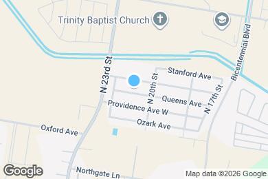 Map image of the property - 2020 Queens Ave