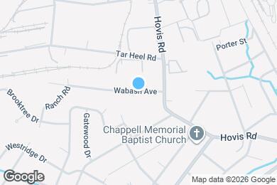 Map image of the property - 739 Wabash Ave