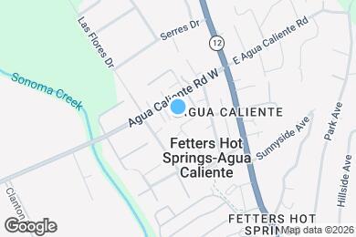 Map image of the property - 184 W Agua Caliente Rd