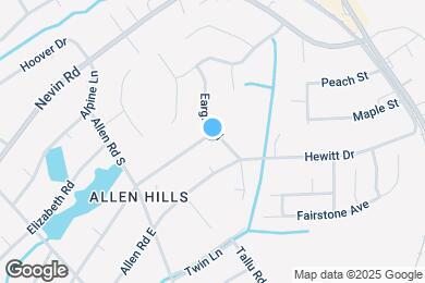 Map image of the property - 2433 Eargle Rd