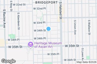 Map image of the property - 3405 S Lituanica Ave