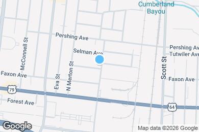 Map image of the property - 2584 Tutwiler Ave