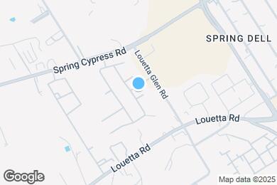 Map image of the property - 2014 Louetta Brook Ct