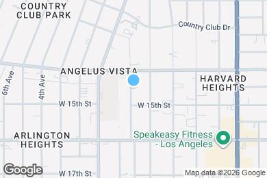 Map image of the property - 1330 S Van Ness Ave