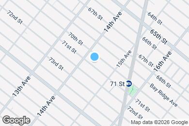 Map image of the property - 1427 71st St