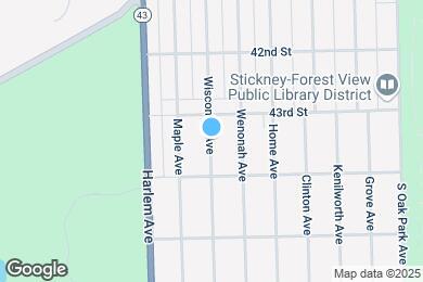 Map image of the property - 4343 Wisconsin Ave