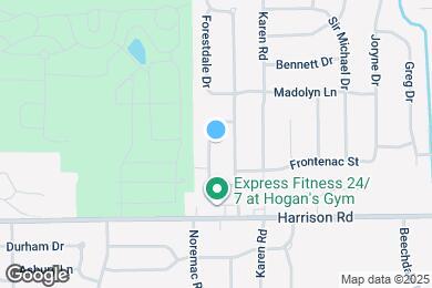 Map image of the property - 939 Green Ridge Ct
