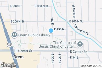 Map image of the property - 299 E 100 N