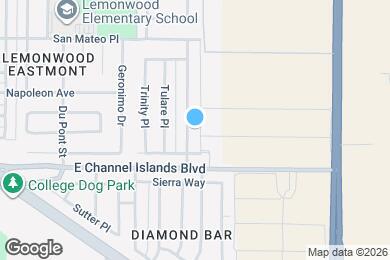 Map image of the property - 2630 El Dorado Ave