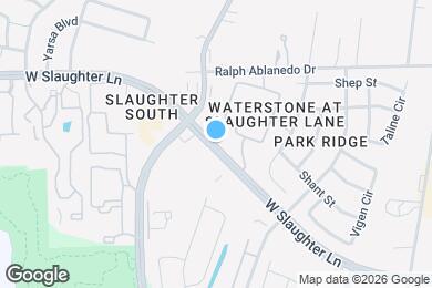 Map image of the property - 516 E Slaughter Ln