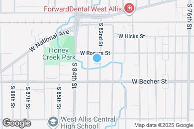 Map image of the property - 2033 S 82nd St