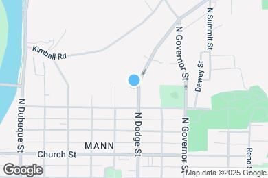 Map image of the property - 825 N Dodge St