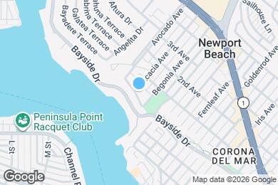 Map image of the property - 2304 Pacific Dr